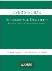 User's Guide, Intellectual Disability User's Guide, Intellectual Disability