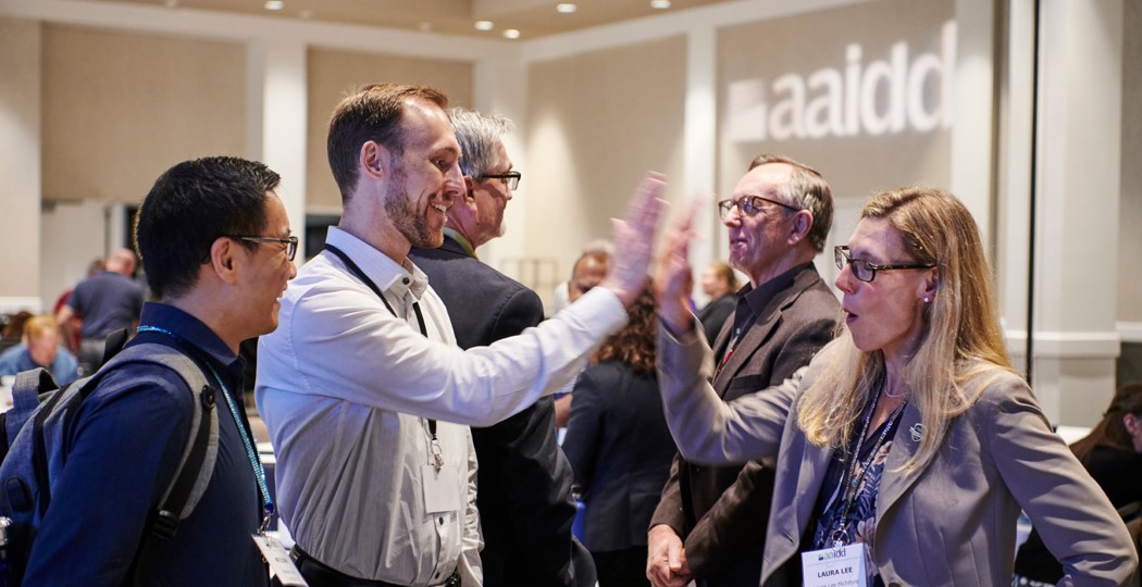 High Five at AAIDD Conference